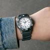 Citizen Q&Q Analog Solar Watch 10 ATM Water Resistant Rubber Strap E02A-002VK Men's Black
