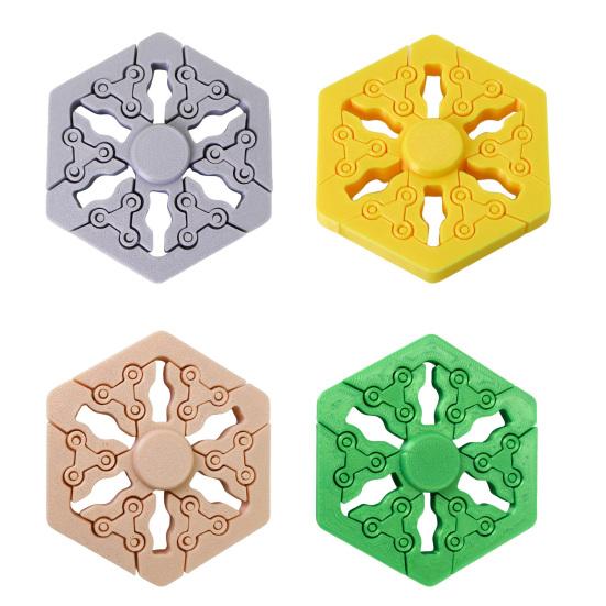 Rozkládací Fidget Spinner Hračka Úleva od Stresu Úzkosti Bistabilní Stav Gyroskop Přenosný Cestovní Prstový Bifurkační Gyroskop Senzorická Rotující Hračka