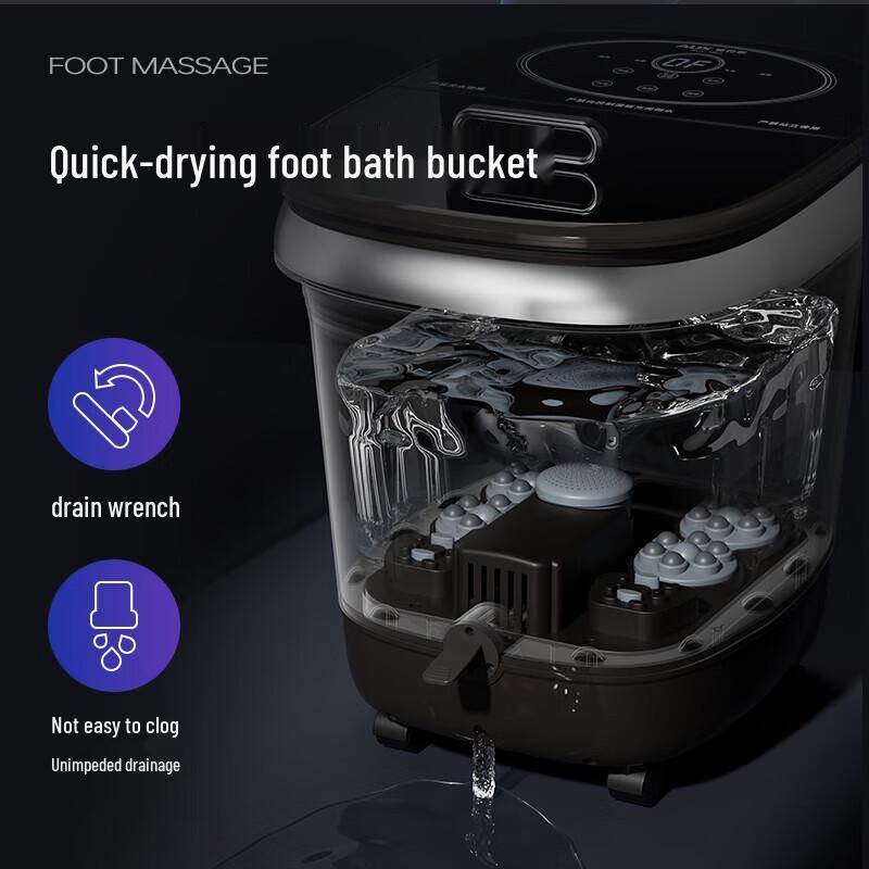 AUX Electric Heated Foot & Leg Spa Massager CN plug (adapter included)