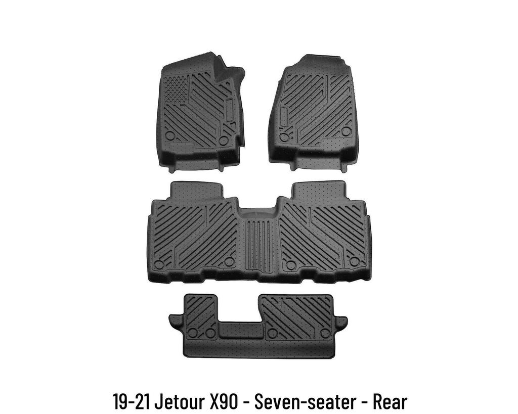 Eco-friendly TPE Floor Mats for 19-21 Jetour X90 - Custom Car Interior Modification