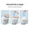Extra Thick Drawstring Trash Bags - Durable, Tear-Resistant, Large Roll for Kitchen Use
