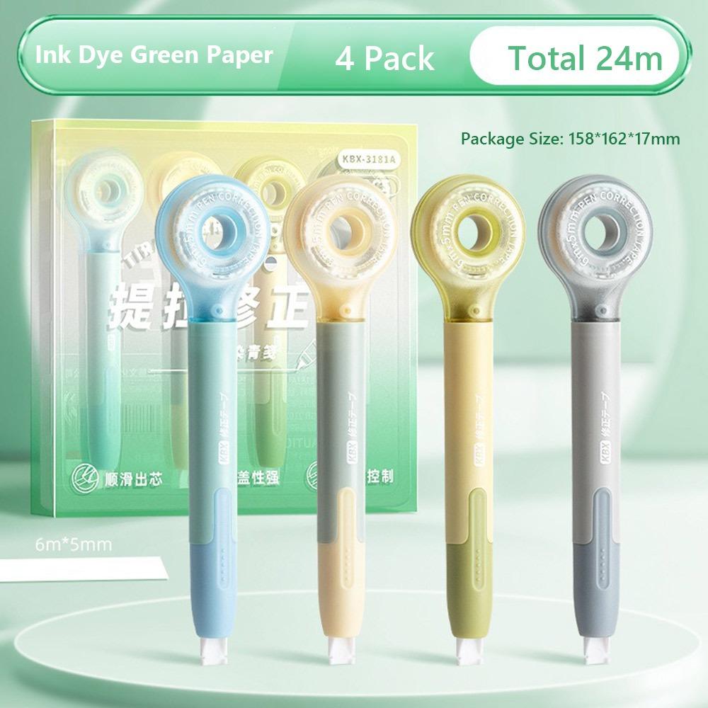 

Pen Type Correction Tape 24M Large Capacity Coating Tape Correction Band School Office 01