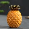 Zhinianhua Ceramic Pineapple Tea Canister