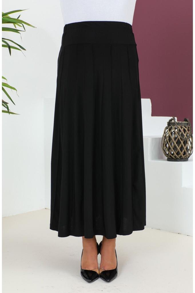 Damenstil Große Größe Rock Übergröße Sandy Çımalı Rock