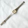 Used JUNGHANS Ladies Watch Wristwatch Silver Quartz