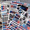 Hot Motorcycle Body Stickers For BMW E93 F10 F20 F30 F40 F15 F25 F26 F31 F49 F86 M3 M5 X3 x1 e46 M Film Vinyl Decals Reflective AY7