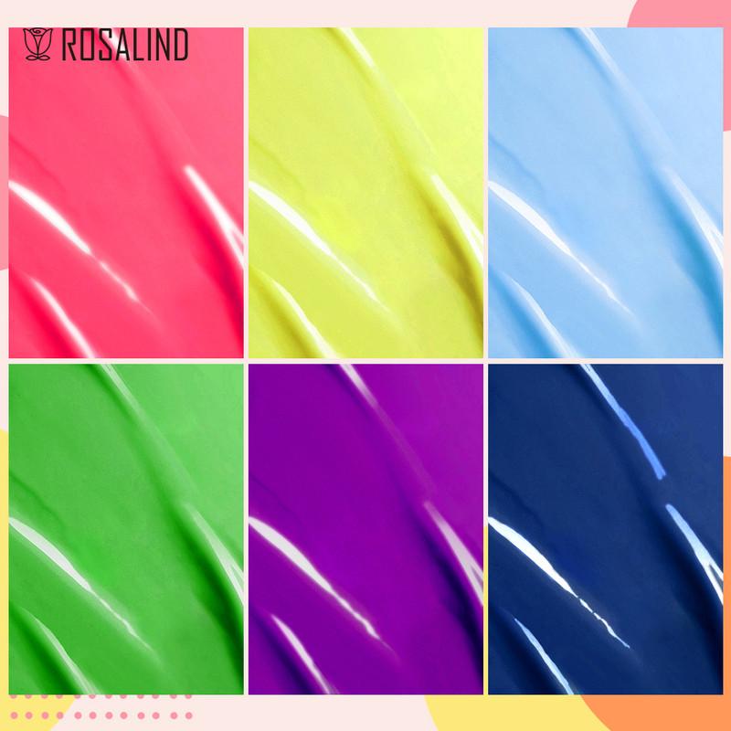 ROSALIND 15ml Luminous Gel Nail Polish Fluorescent Green Dark Blue Glow In Dark Effect Semi Permanent Soak Off UV LED Gel Polish