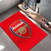 Arsenal Logo Red Shield Carpet suitable as a non-slip mat for the living room or bedroom sofa