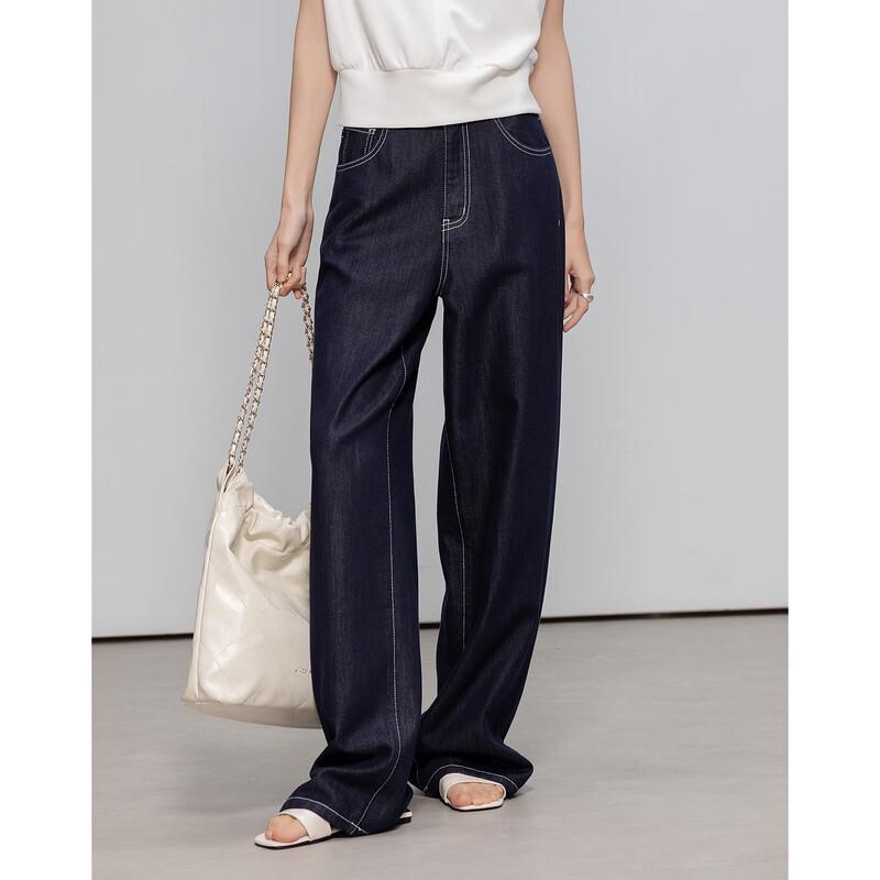 Demana Women s High-Waist Lyocell Blend Jeans L