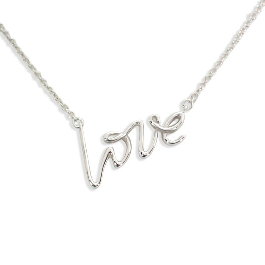 

[Б/у] Ожерелье TIFFANY/Tiffany 925 Paloma Picasso LOVE [g371-58]