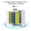 Scatola Batteria LiFePO4 DIY Split 51.2V 314Ah 16kWh con Scheda BMS CAN per Storage Energetico Domestico Montabile su Rack