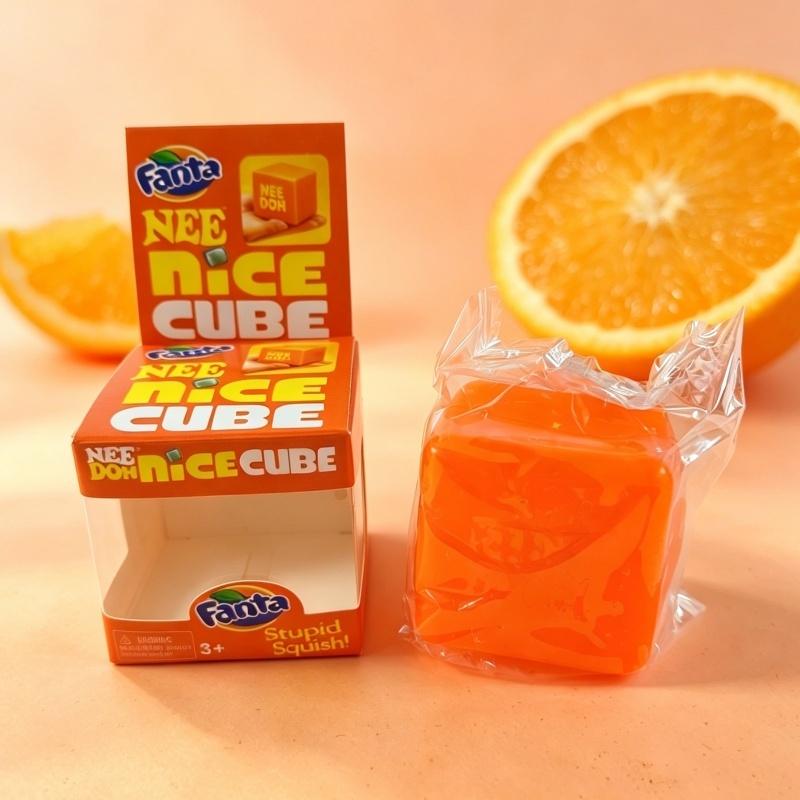 Dr Pepper Nice Cube Drop Soda Aroma Soft Squishy Slow Rise Fidget Toy Non-toxic Antistress for Adults Kids Relax Gift