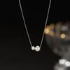 Women's Luxury French Pearl Necklace - 2022 Elegant Niche Clavicle Chain with Cool, Simple, and Personalized Style