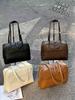 Retro Leather Women's Handbag: Large Capacity Shoulder & Crossbody Bag