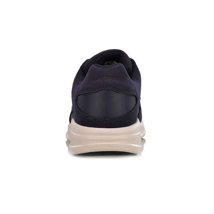 Li-Ning Lightweight Comfortable Shock Absorbing Non-Slip Wear-Resistant Low-Top Running Shoes Unisex Sneakers Black Blue AGCM123-2