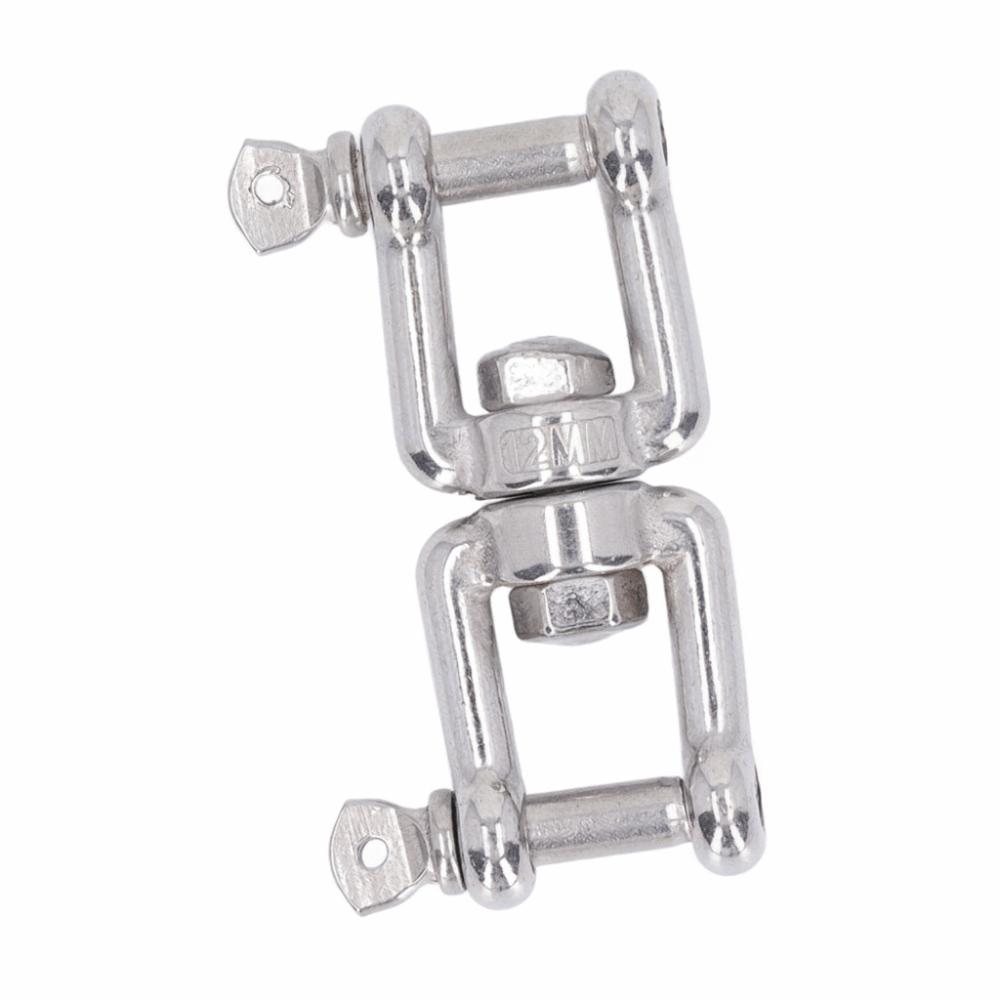 Rustproof Double Jaw Shackle Stainless Steel Anchor Swivel Jaw  Boat Application