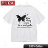 Womens Comfy Trend Breathable Classic TShirt Wing Pattern Inspiring Quote Tee Cool Creative TShirts Tees for Unisex TShirt
