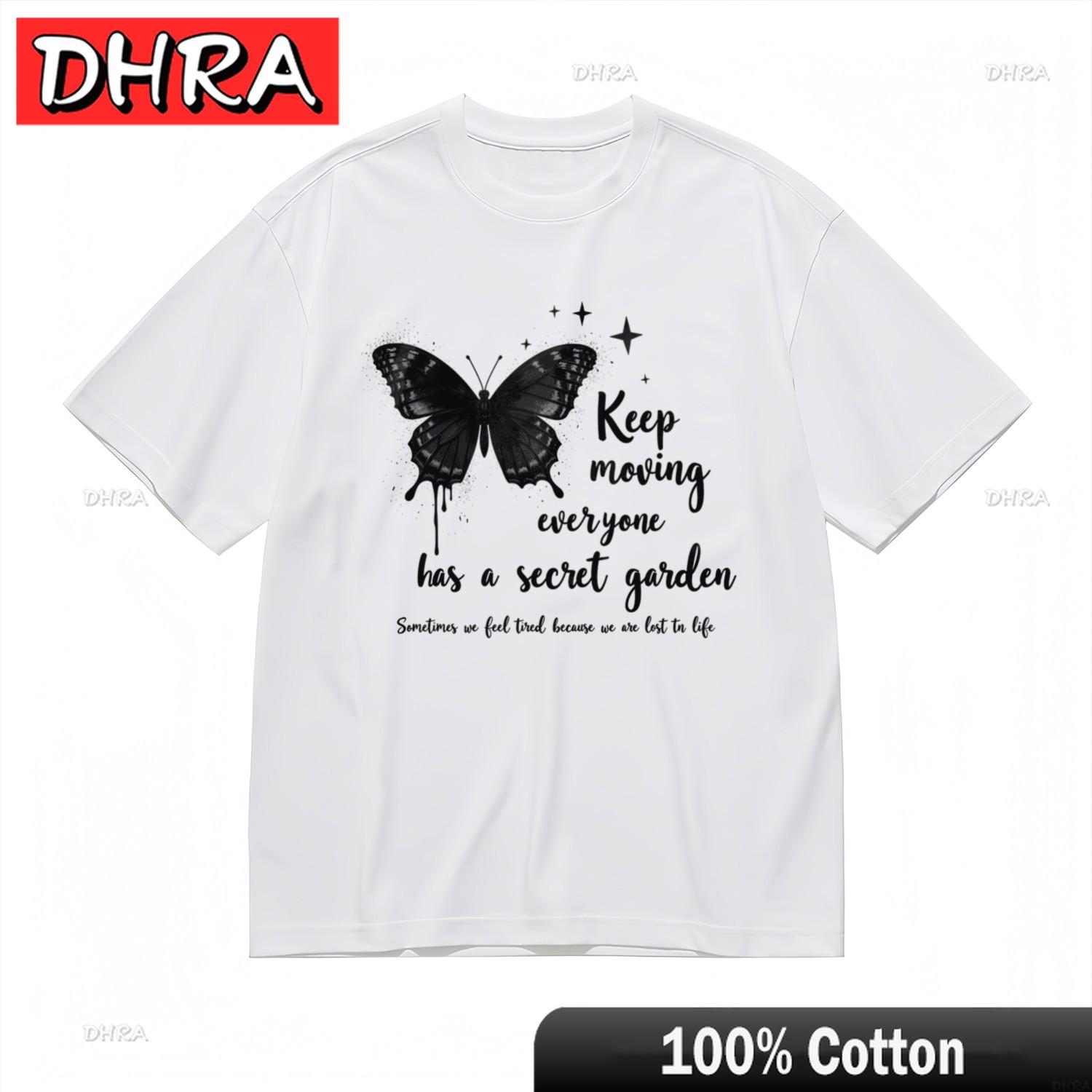 Womens Comfy Trend Breathable Classic TShirt Wing Pattern Inspiring Quote Tee Cool Creative TShirts Tees for Unisex TShirt 4XL