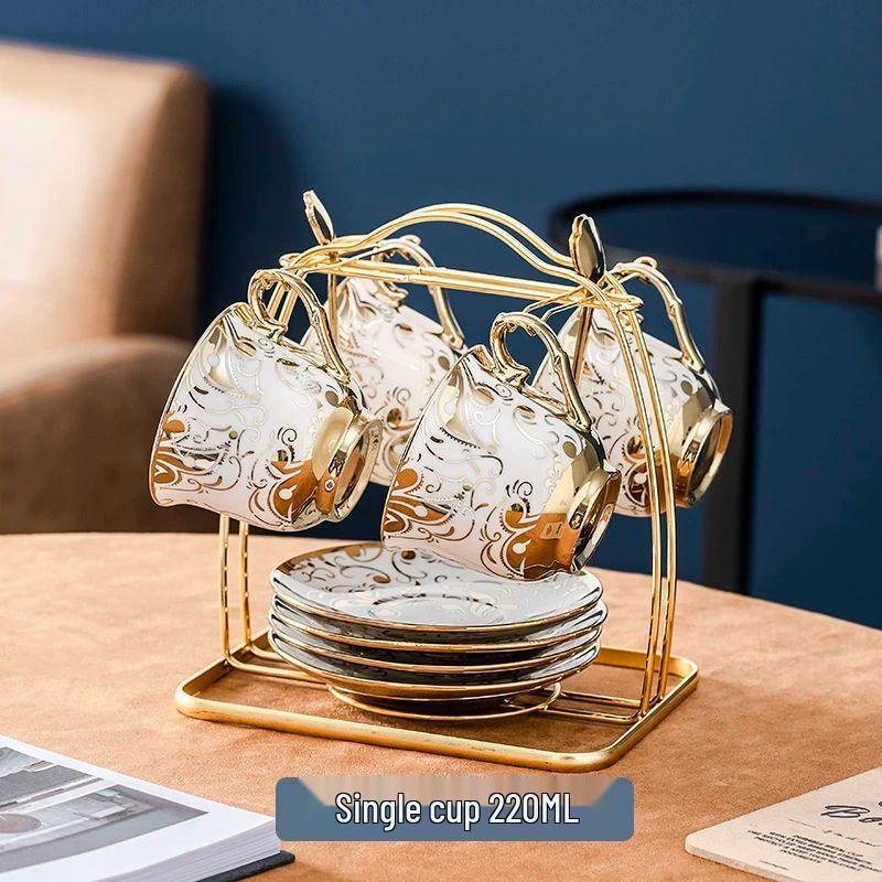 Роскошный европейский керамический набор для кофе и чая