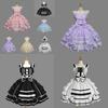 Angel Cosplay Love Costume Chiffon Dress Lolita Gothic Princess Outfit Maid