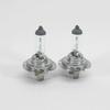 For Mercedes Benz C Class W204 AMG 2008 2009 2010 Car-Stying Front Fog Lamp Light With Bulbs + Grille Cover