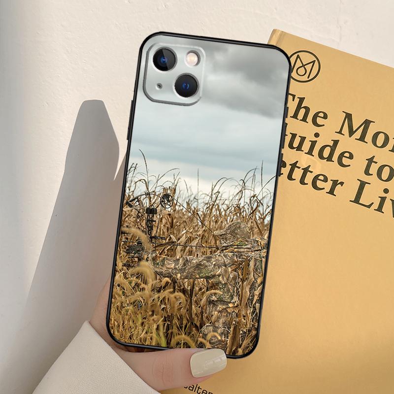 Hunting Animal and Fishing Man Phone Case For iPhone 17 16 14 13 12 11 15 Pro Max Mini XR 16e 15 16 Plus 17 Air Full Cover