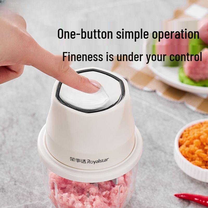 Rongshengda Kablosuz Elektrikli Mutfak Öğütücü (Sarımsak, Et, Biber ve Soslar İçin)