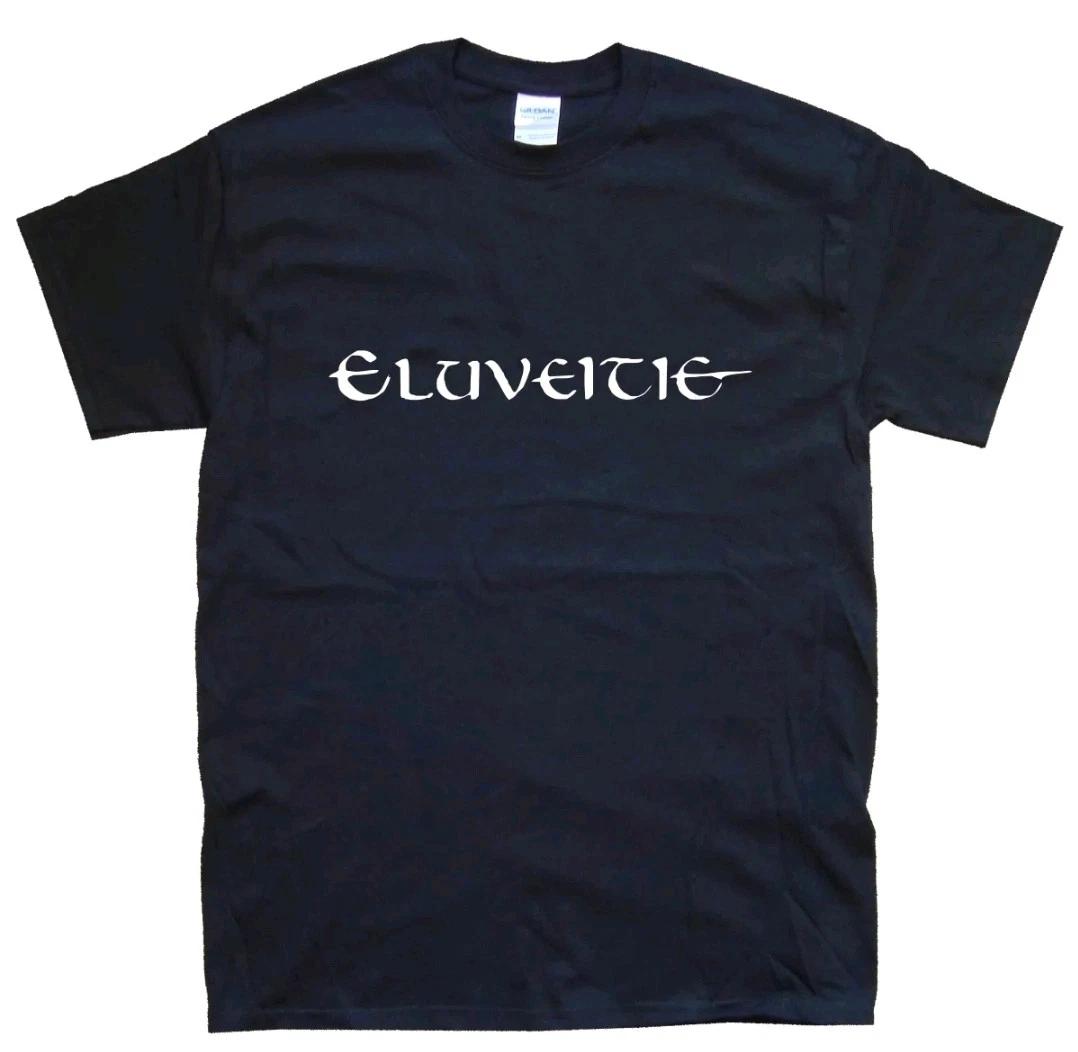 Men s and Women s T-shirts ELUVEITIE T-SHIRT sizes S M L XL XXL 3 4 XL colours Black, White XXXXL