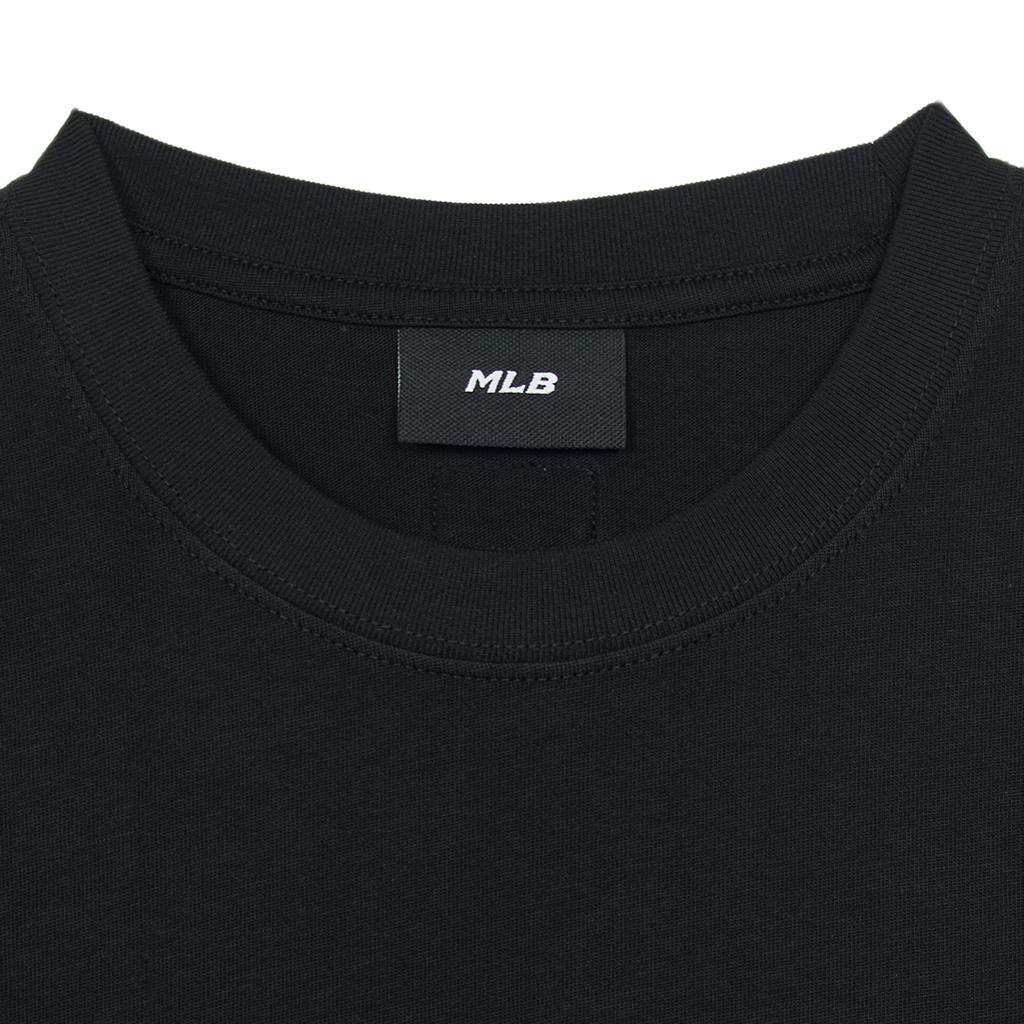 New MLB New York Yankees Basic Collection SS25 T Shirt Unisex Black 3ATSB6153-50BKS