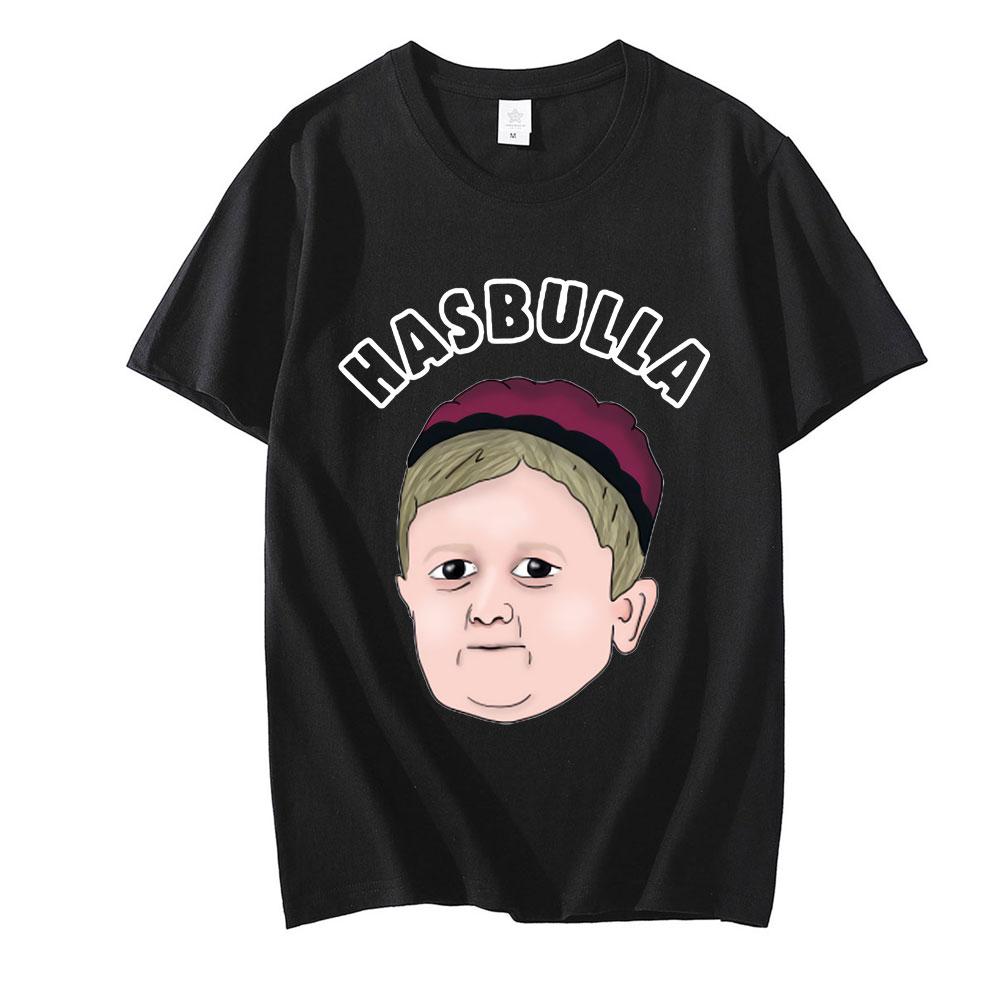 Klassisches Hasbulla Kampf-T-Shirt Unisex Fan-Geschenk Mini Khabib Blogger-T-Shirt Unisex Unisex Grafikdruck T-Shirts Kurzarm Tops