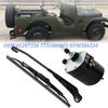 12V Univerzální rameno stěrače s lištou 01287358 7731000001 0390506510 Pro Willis Jeep Traktor Pro Rybářský člun Karavan