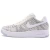 New Air Force 1 Flyknit Low 'Summit White Grey' Women's 820256-103