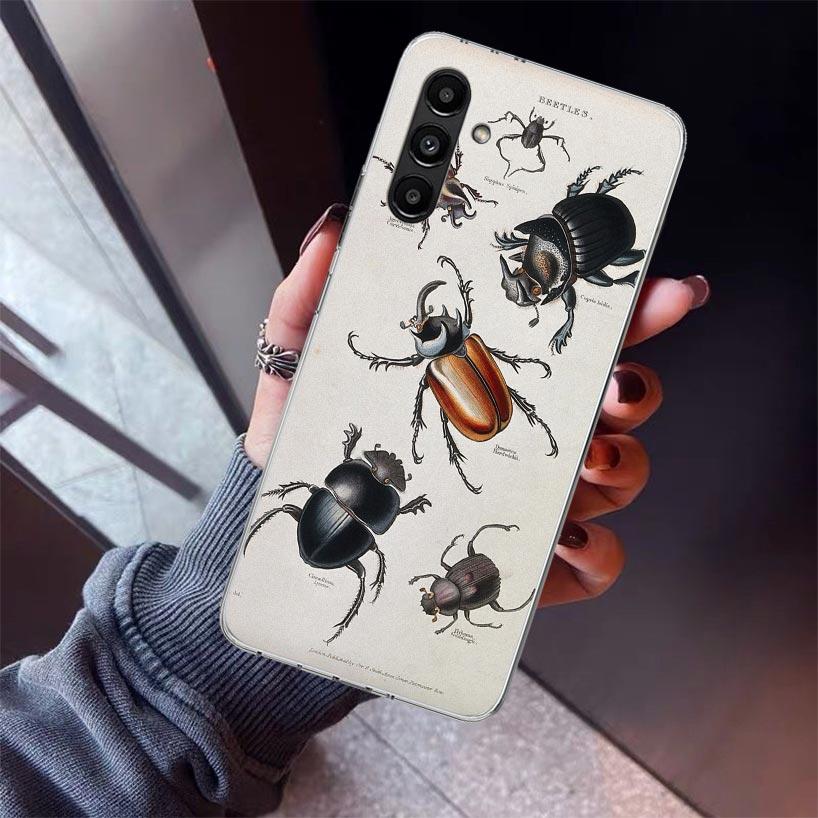 Bugs Bees Scientific Decomposition Phone Case For Samsung Galaxy A17 A16 A15 A14 A13 A57 A56 A55 A54 A53 A37 A36 A35 A34 A33 A26