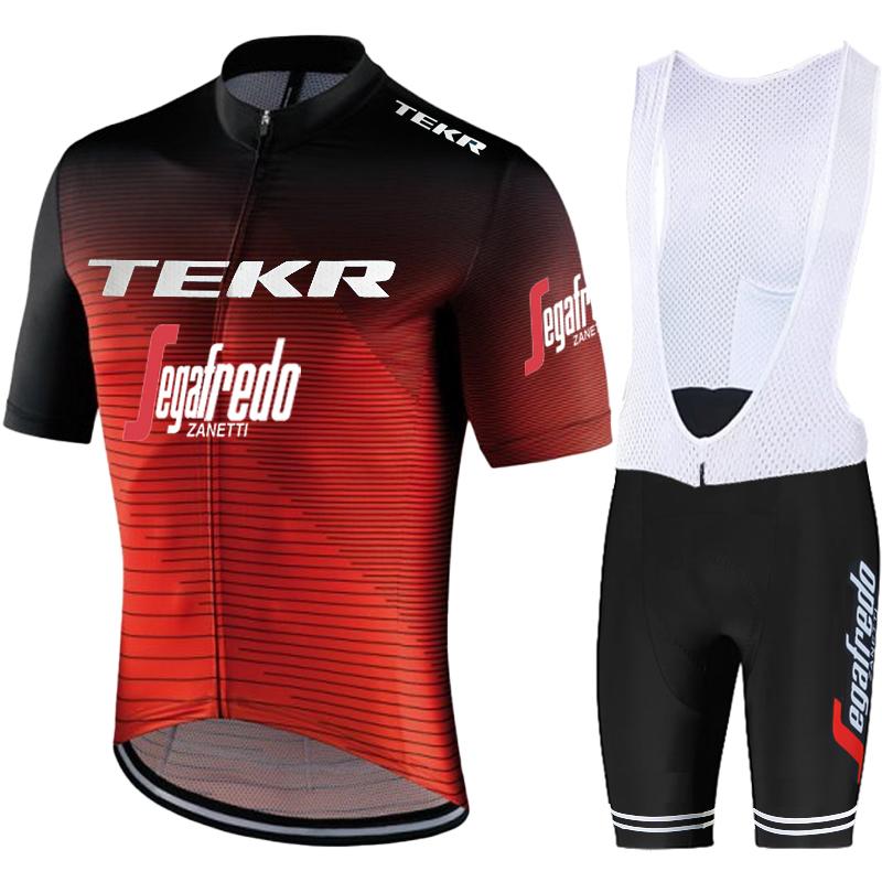 

Cycling Uniform Men s Clothing Mtb Jersey Tricuta Man Bib Outfit Set Bike Sports Summer Shorts Male Bicycle Clothes Jerseys Road Asian size - S