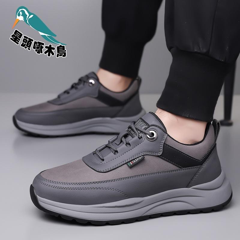 Soft-soled sports and leisure trendy shoes boys running shoes spring and summer new lightweight and breathable men's shoes