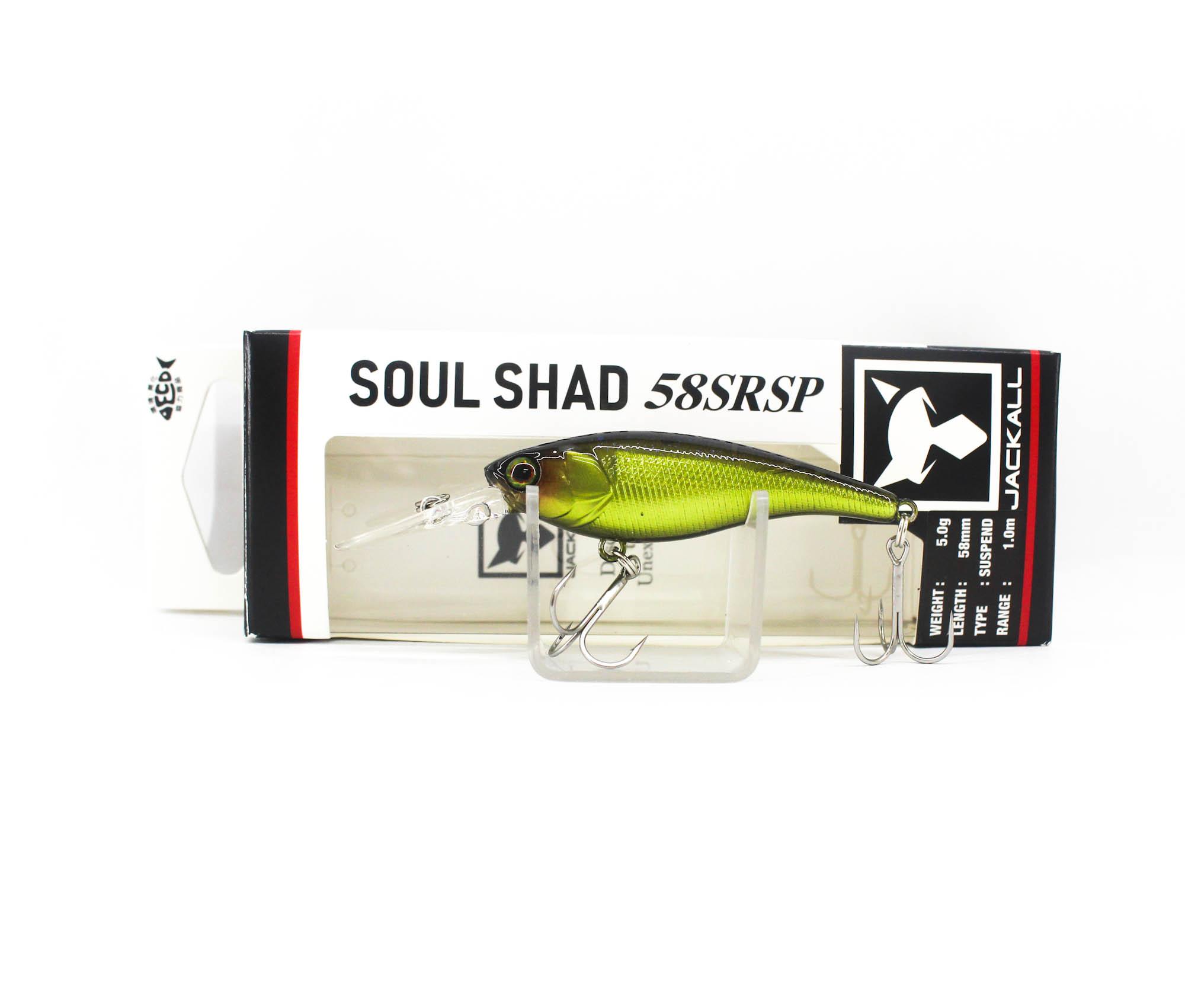 Jackall Soul Shad 58SR SP Shallow Suspend Lure Kasumi Clear Up (5238)