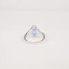 Natural Tanzanite Gemstone 925 Sterling Silver Jewelry Zircon Ring Gift For Wife CZR-8-9