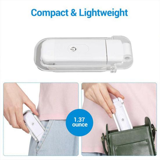 Book Reading Light Rechargeable Brightness Adjustable USB Charge Clip Book Light for Dormitory