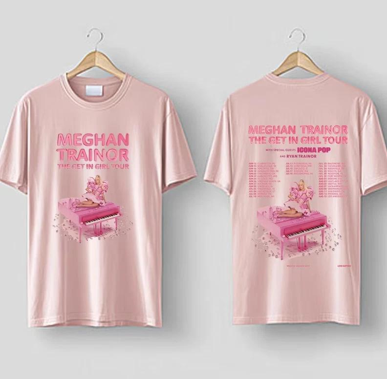 Meghan Trainor 2026 Get In Girl North America Tour Shirt – Limited Edition Fan XL