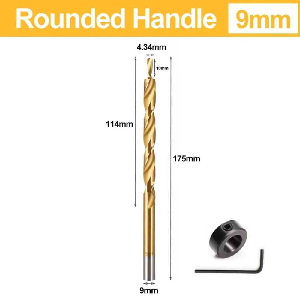 Hexagonal Handle Step Drill Bit Stop Collar Reaming Tool  Inclined Hole Drilling