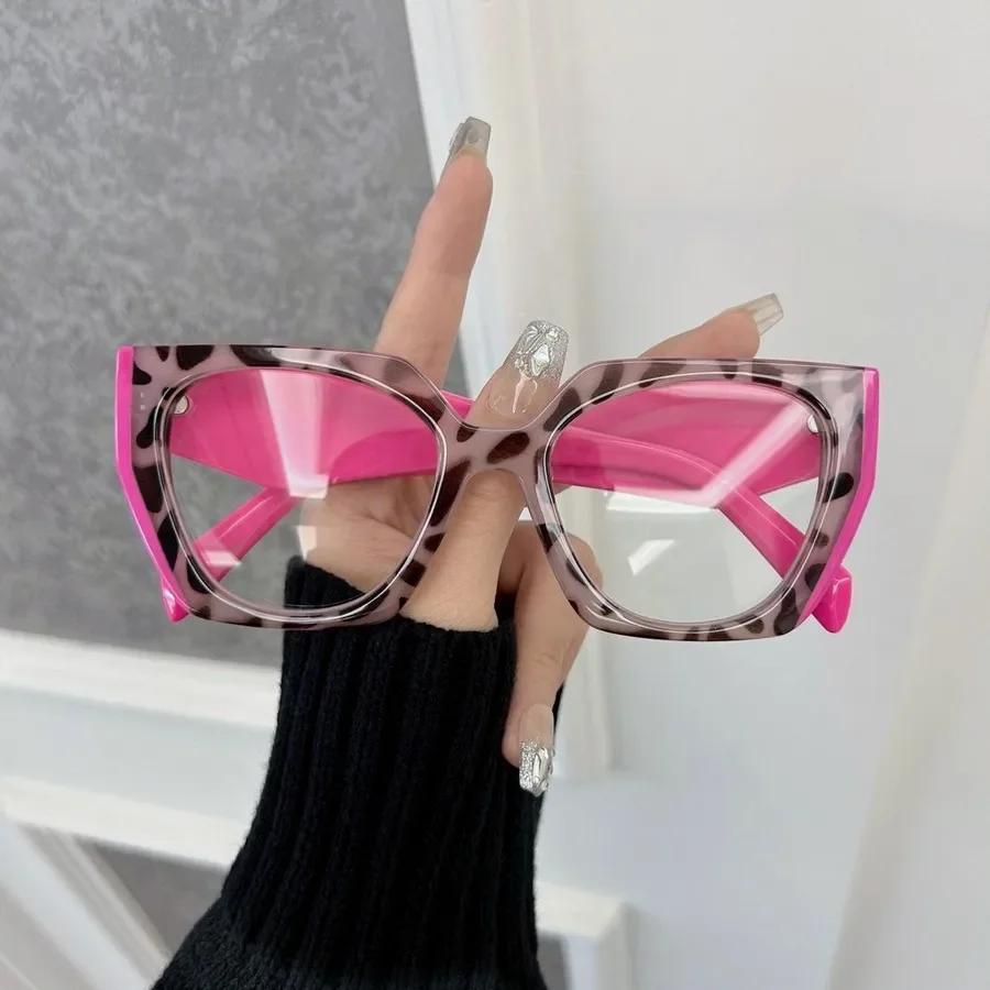 Modische Luxuriöse Quadratische Brillengestelle Damen Herren Transparent Klar Marke Designer Optisch Schönes Gestell Oculos