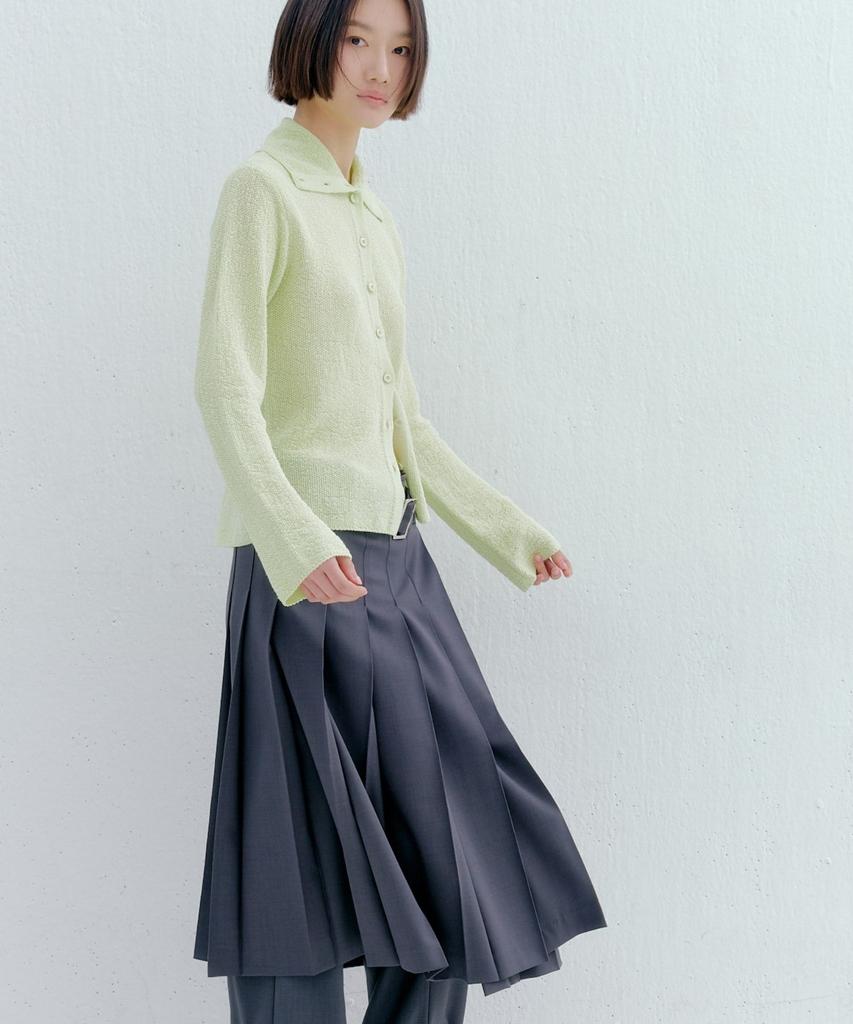 Okuka Pleated Wrap Skirt - 2 Colors