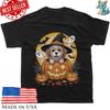 Halloween Dog Pack Shirt Funny Cute Ghost Puppy Tee Unisex T-Shirt