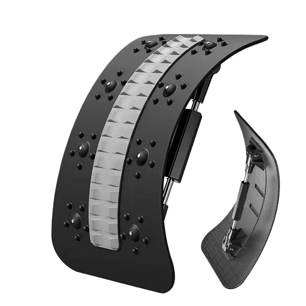 Back Stretcher Adjustable Height Massager For Waist Neck Fitness Lumbar Cervical Spine Cervical Spine Support Massager Equipment