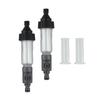 Water Filter Set for Motorhome Equipment Includes 2 Filters Replacement Strainers and Quick Adapters for Applications