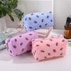 Storage Organizer Cute Makeup Bag Strawberry Printed Cosmetic Pouch Large Travel Cosmetic Bag Makeup Accessory
