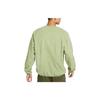 Nike Logo Fleece Casual Pullover Sweatshirt Men Tops Green DQ4889-334
