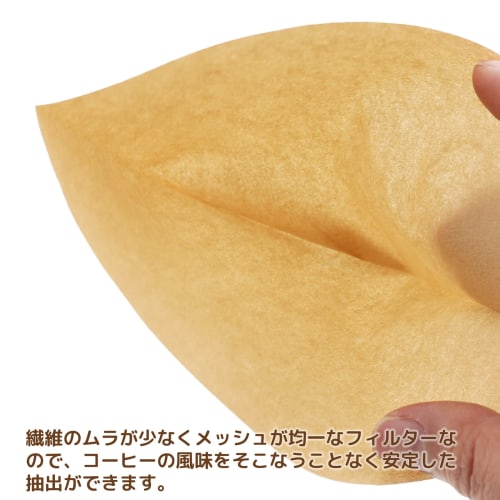 Zenkakyo Coffee Filters, Unbleached, ProLeave Coffee Filters, Serves 2-4, Made In Japan, Brown, 100 Filters X 3 Packs