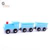 NO.KK Magnetic Wooden Mini Train Carriage Model Educational Kids Toy Gift Gift Vehicles Minicar