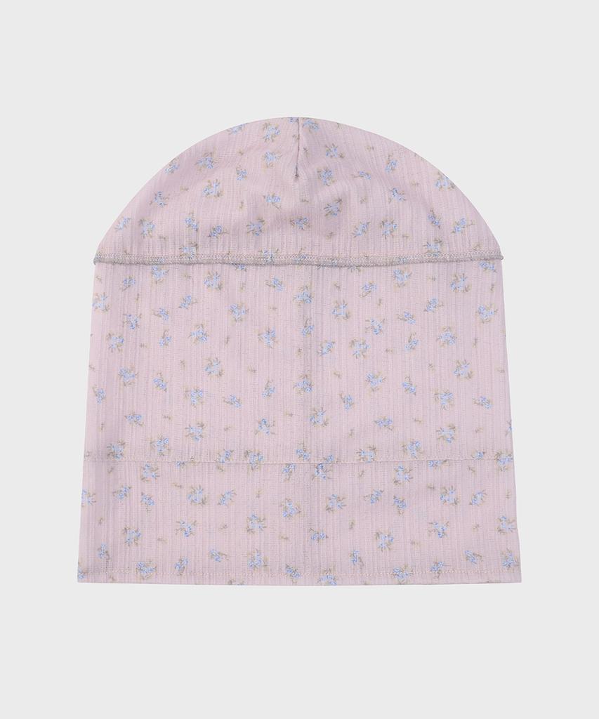 EIREVE Floral Easy Long Beanie (Pink)
